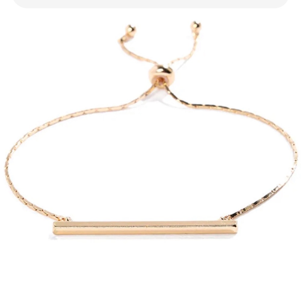 Lulus Zanzibar Gold Bracelet